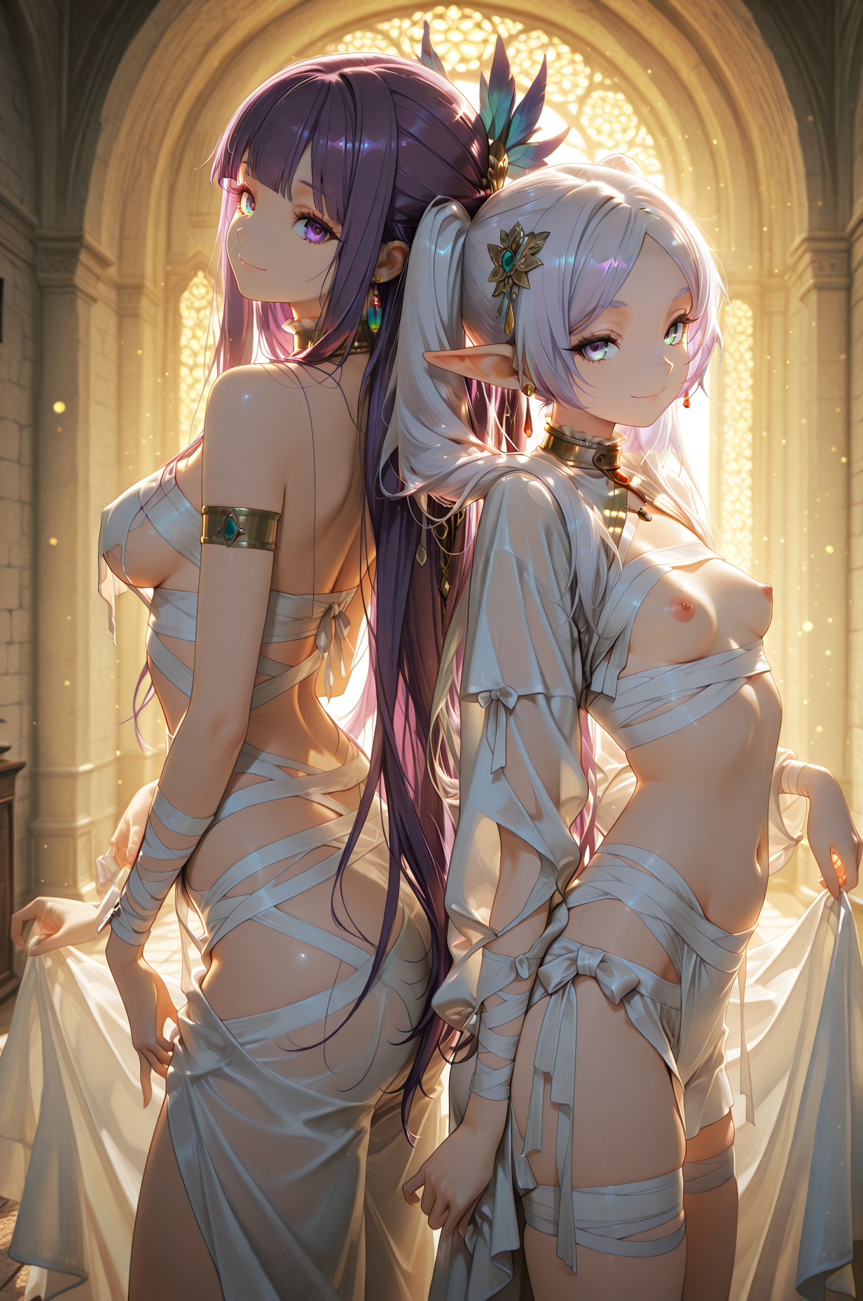 (NSFW) Frieren & Fern Undergound City Adventure